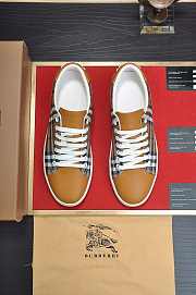 Burberry Suede And House Sneaker B0057 - 2