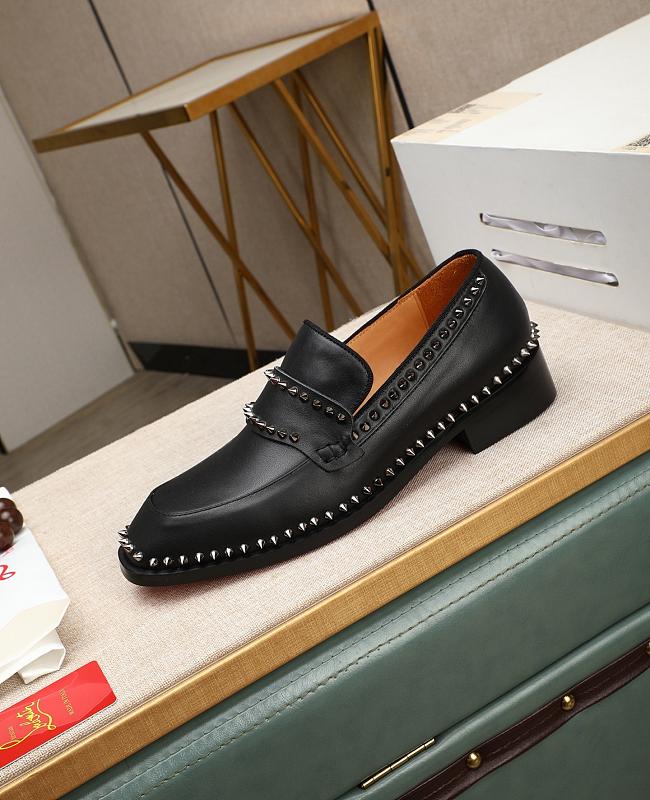 Christian Louboutin Cocoriclou Leather Loafers CL0004 - 1
