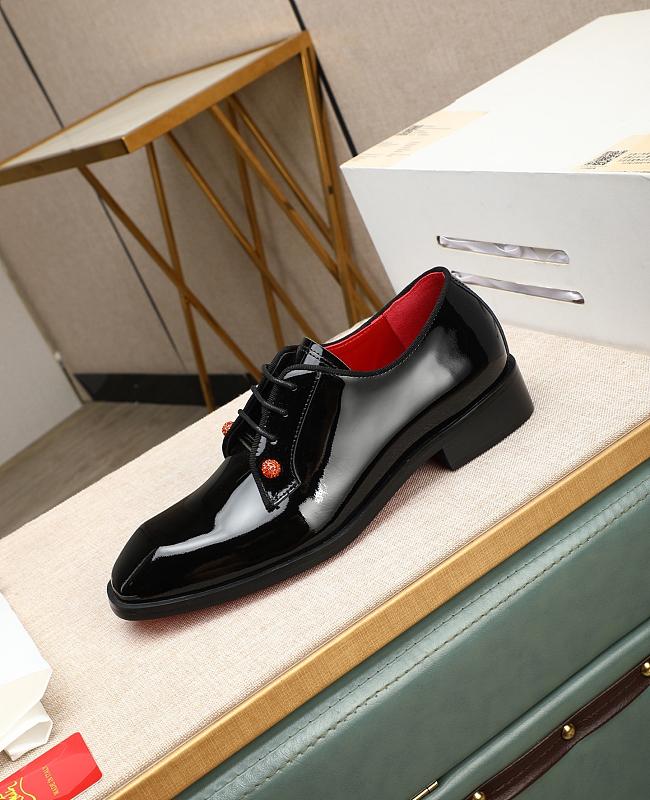 Christian Louboutin Men's Loafers Patent Leather CL010 - 1