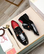 Christian Louboutin Men's Loafers Patent Leather CL010 - 4
