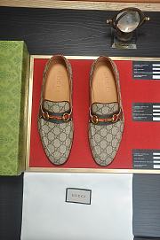 Gucci Paride Horsebit Loafers Monogram GG0210 - 4