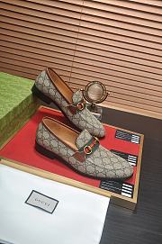Gucci Paride Horsebit Loafers Monogram GG0210 - 3