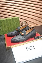 Gucci Paride Horsebit Loafers Monogram GG0211 - 4