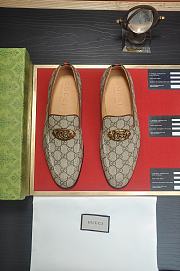 Gucci Paride Horsebit Loafers Monogram GG0212 - 4