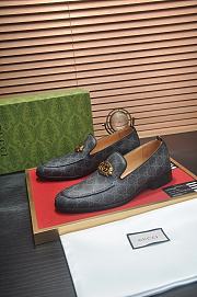 Gucci Paride Horsebit Loafers Monogram GG0213 - 5