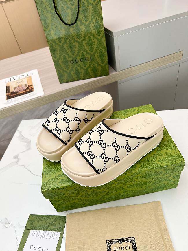 Gucci Slippers Platform GG5421 - 1