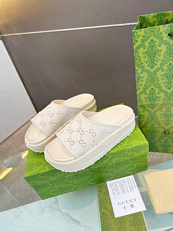 Gucci Slippers Platform GG5422