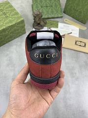 Gucci Suede and Rhinestone Sneakers GG3666 - 5