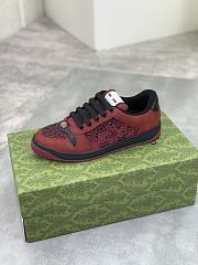 Gucci Suede and Rhinestone Sneakers GG3666 - 3