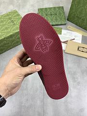 Gucci Suede and Rhinestone Sneakers GG3666 - 2