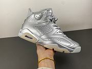 Air Jordan 6 Retro PSG Paris Saint-Germain Silver IQ5135-001 - 3