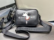 Givenchy Men's Camera Leather Logo G0014 Size 24x15x10cm - 1