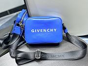 Givenchy Men's Camera Leather Logo G0015 Size 24x15x10cm - 1