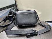 Givenchy Men's Camera Leather Logo G0016 Size 24x15x10cm - 4