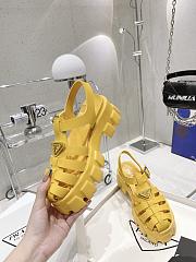 Prada Rubber Monolith Sandals PR6622 - 5