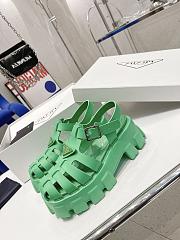 Prada Rubber Monolith Sandals PR6623 - 1