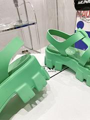 Prada Rubber Monolith Sandals PR6623 - 5