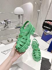 Prada Rubber Monolith Sandals PR6623 - 4