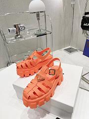 Prada Rubber Monolith Sandals PR6625 - 6