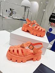 Prada Rubber Monolith Sandals PR6625 - 2