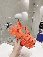 Prada Rubber Monolith Sandals PR6625 - 3