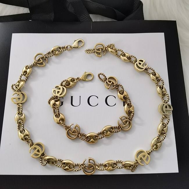 Gucci Necklace Combo (2 items) GG3362 - 1