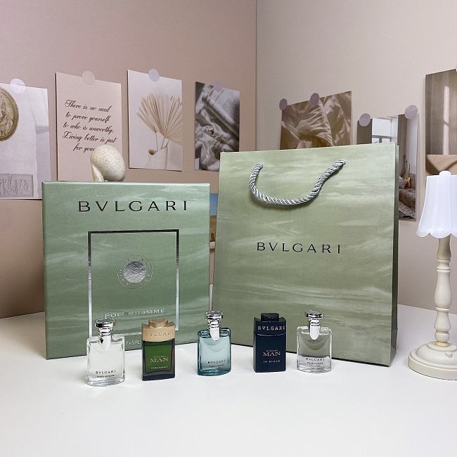 Bvlgari Eau de Parfum Sample Set (5ml x 5 pieces) - 1