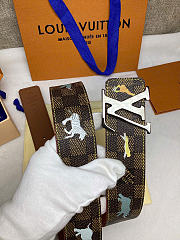LV x The Darjeling Reversible Belt Brown - 4