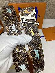 LV x The Darjeling Reversible Belt Brown - 2