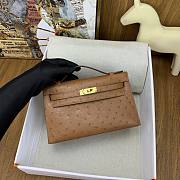 Hermès Clutch Evening Bag HM2008 Size 22cm - 5