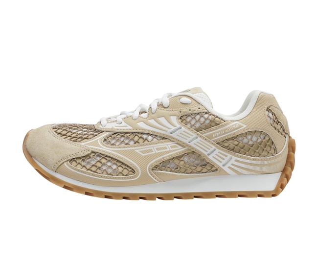 Bottega Veneta Light Beige Orbit Sneakers - 1