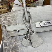 Hermès Himalayan Crocodile Bag HM2412 Size 30cm - 3