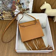 Hermès Kelly Danse Anate Bag HM0410 Size 22x17x6cm - 6