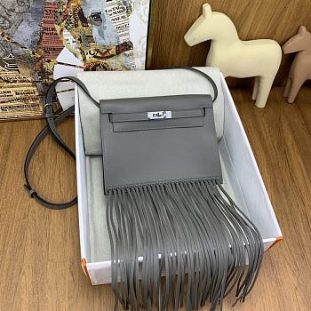 Hermès Kelly Danse Anate Bag HM0411 Size 22x17x6cm