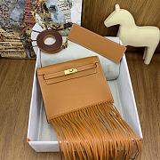 Hermès Kelly Danse Anate Bag HM0412 Size 22x17x6cm - 4