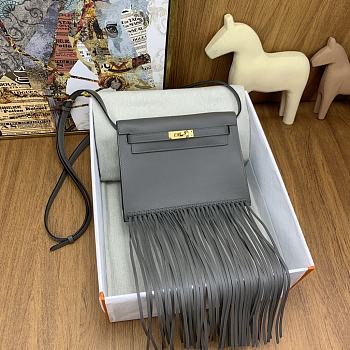 Hermès Kelly Danse Anate Bag HM0413 Size 22x17x6cm