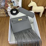 Hermès Kelly Danse Anate Bag HM0413 Size 22x17x6cm - 5