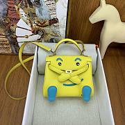 Hermès Kelly Doll Mascot Bag HM0053 Size 16x13x5cm - 5