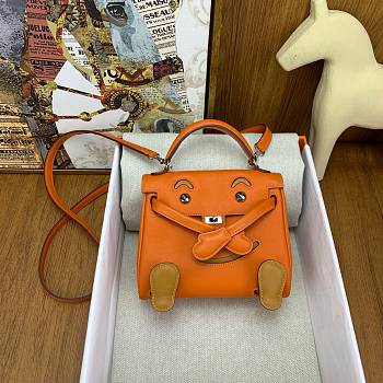 Hermès Kelly Doll Mascot Bag HM0054 Size 16x13x5cm