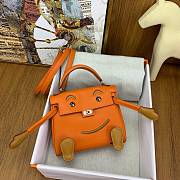 Hermès Kelly Doll Mascot Bag HM0054 Size 16x13x5cm - 4