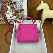 Hermès Kelly Doll Mascot Bag HM0056 Size 16x13x5cm - 5