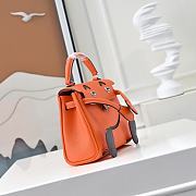 Hermès Kelly Doll Mascot Bag HM0057 Size 16x13x5cm - 6