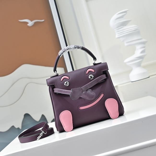 Hermès Kelly Doll Mascot Bag HM0059 Size 16x13x5cm - 1
