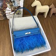 Hermès Kelly Elan Foile Bag HM7006 Size 27x15x3cm - 5