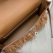 Hermès Kelly Elan Foile Bag HM7008 Size 27x15x3cm - 3