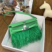 Hermès Kelly Elan Foile Bag HM7009 Size 27x15x3cm - 3