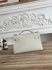 Hermès Kelly Pochette Crocodile HM0092 Size 21x12x6cm - 2