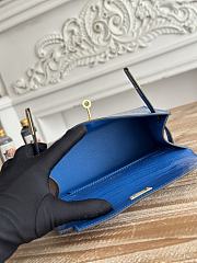 Hermès Kelly Pochette Crocodile HM0094 Size 21x12x6cm - 4