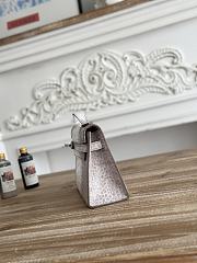 Hermès Kelly Pochette Crocodile HM185 Size 21x12x6cm - 4