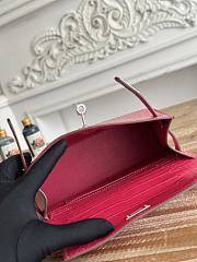 Hermès Kelly Pochette Crocodile HM186 Size 21x12x6cm - 5
